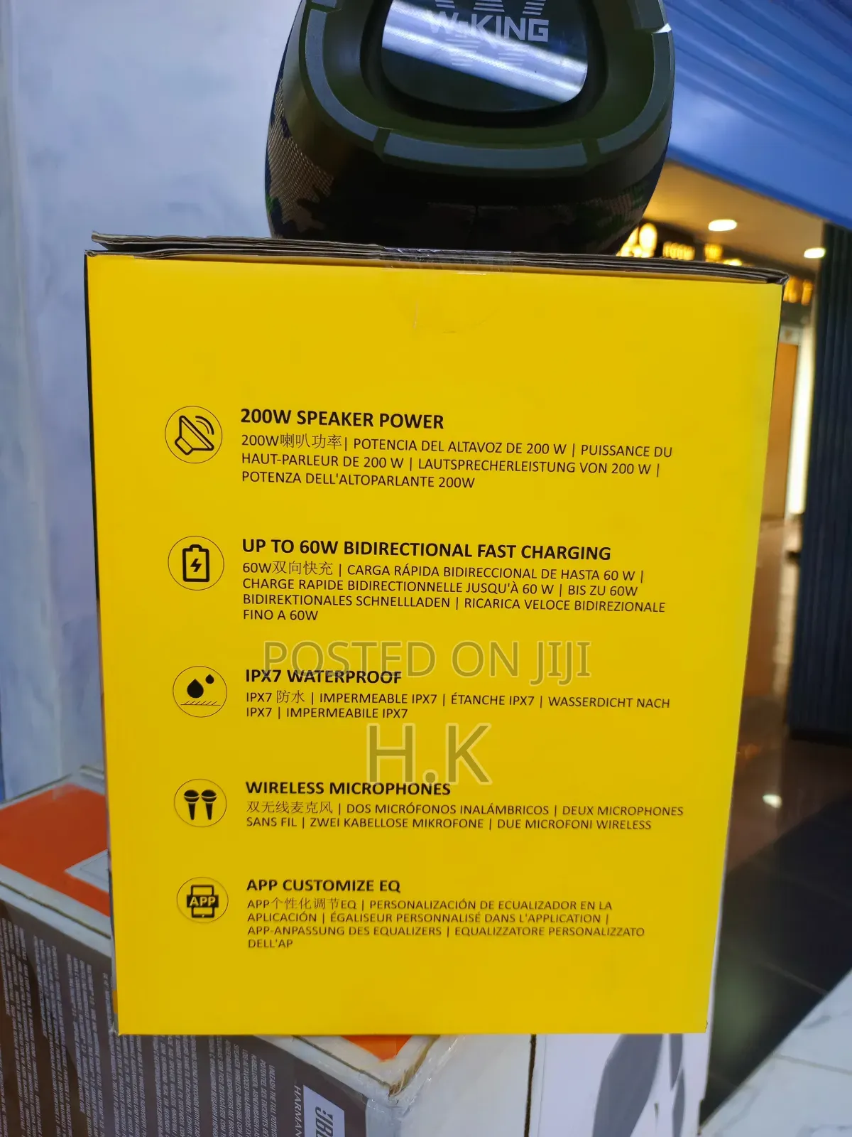 W-King D20 Adventure Series Wireless Speaker.