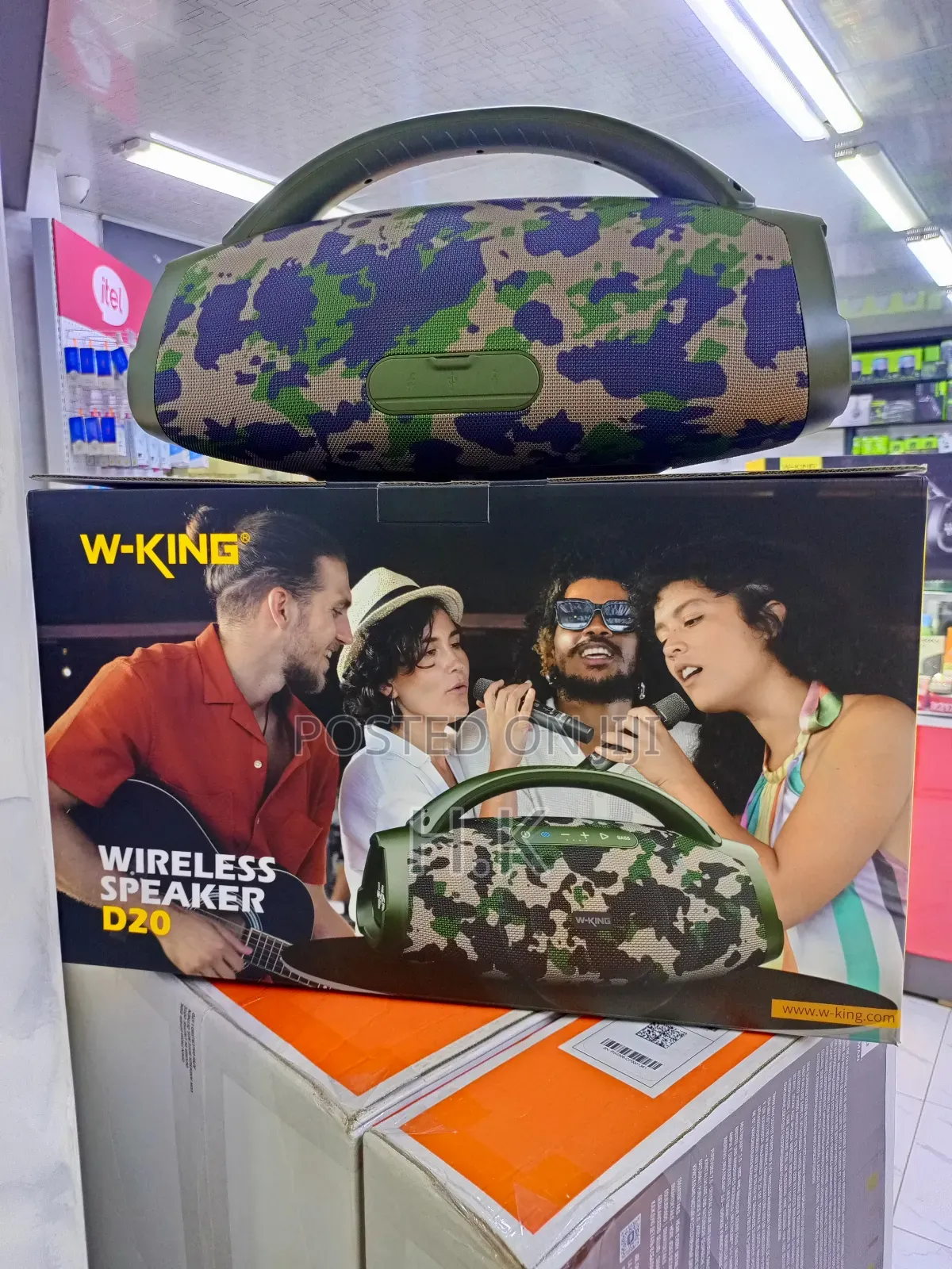 W-King D20 Adventure Series Wireless Speaker.
