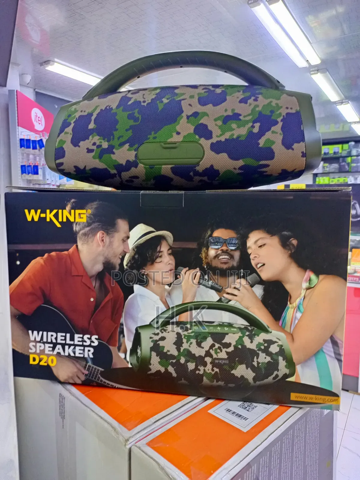 W-King D20 Adventure Series Wireless Speaker.