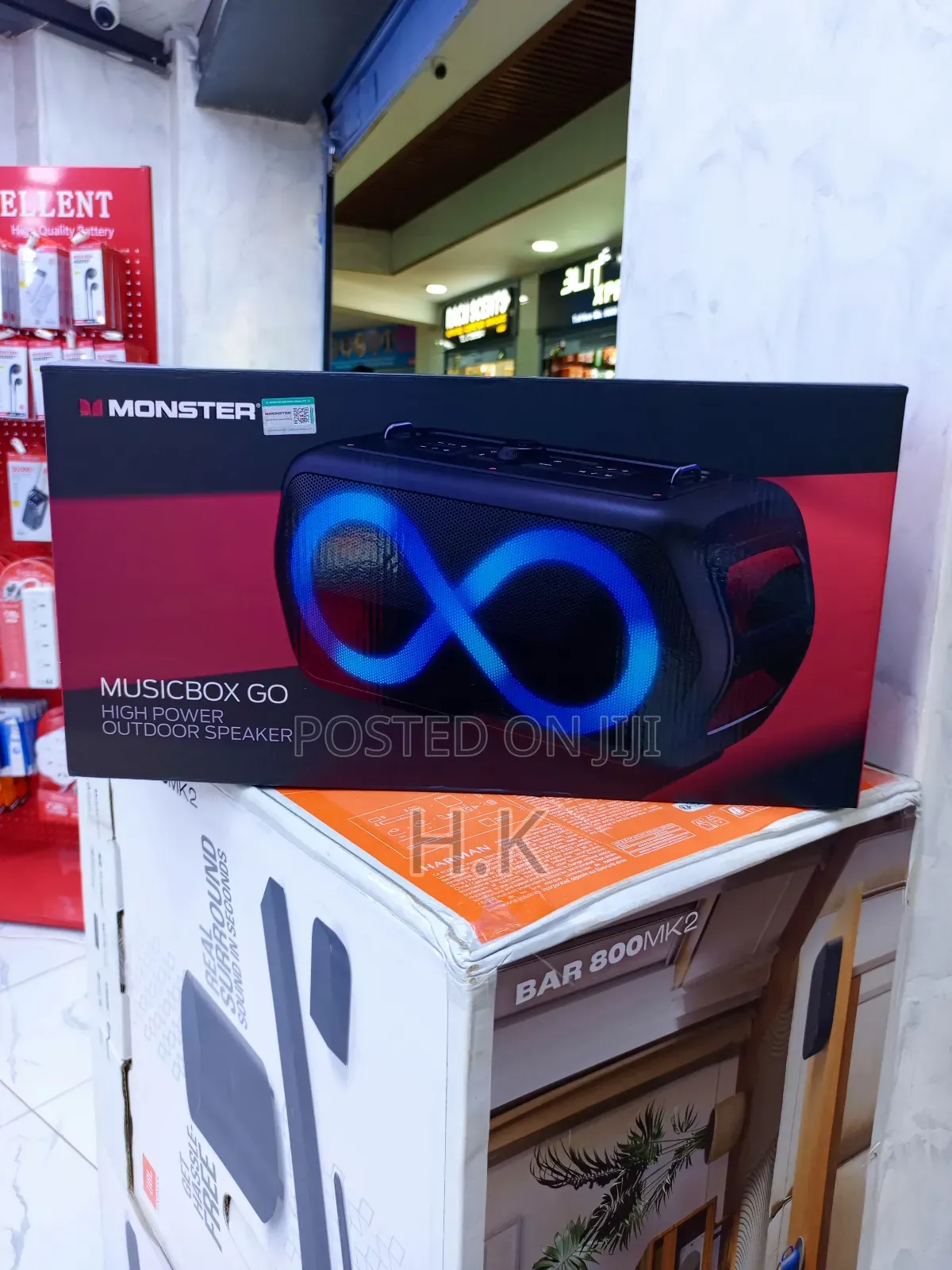 Monster Musicbox Go High Power Outdoor Speaker.