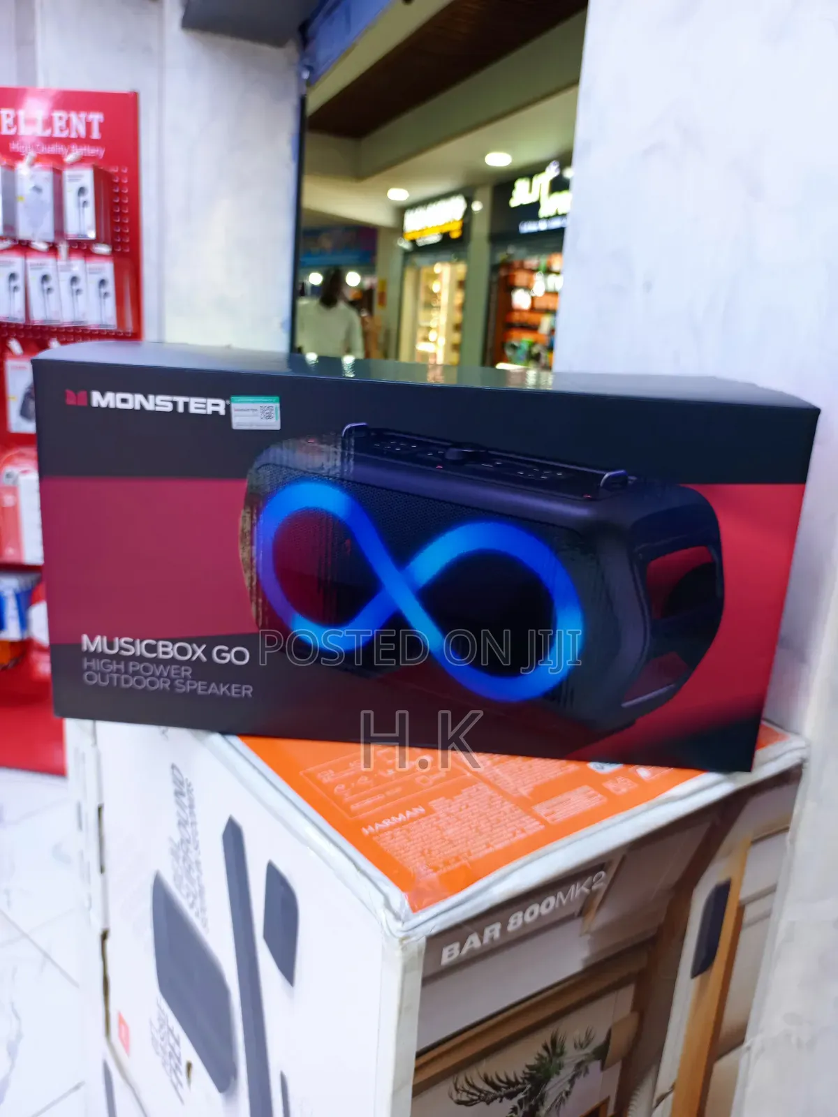 Monster Musicbox Go High Power Outdoor Speaker.