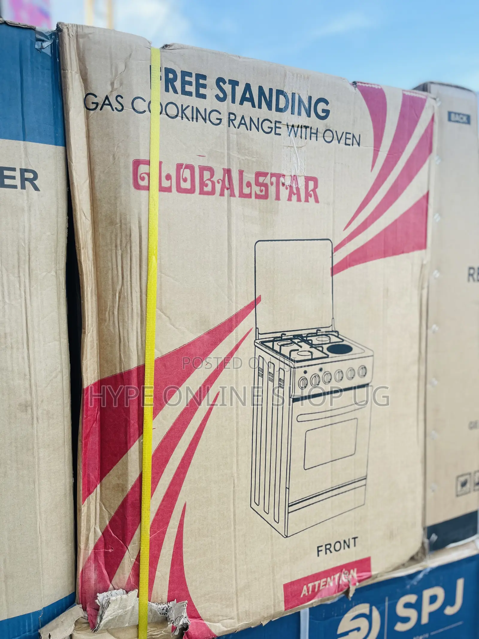 50by50, 3+1 Brandnew Gas and Electric Cooker