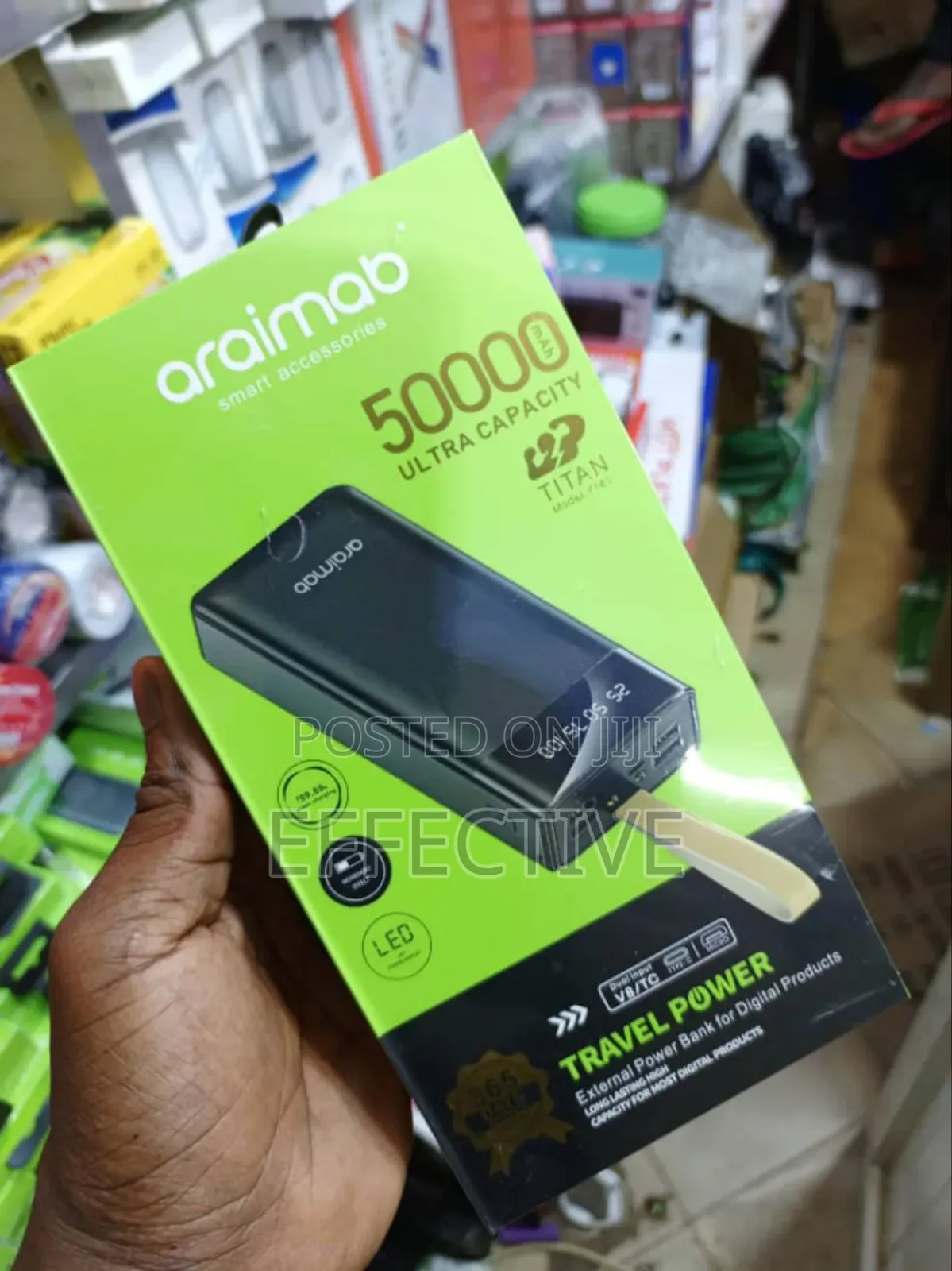 Araimab Titan 50000mah Ultra-Capacity Power Bank.