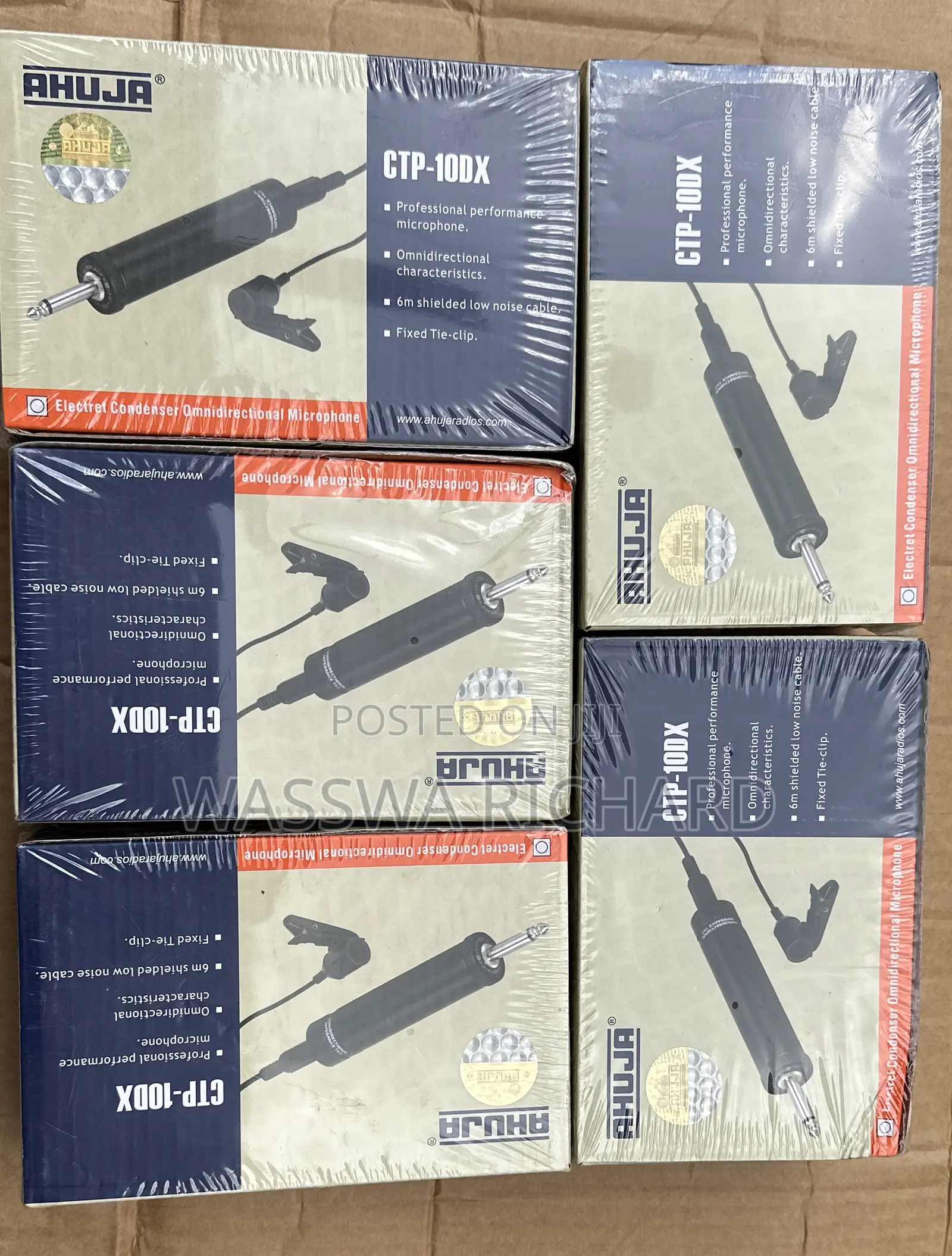 Ahuja Wired Cora Mic Ctp10dx