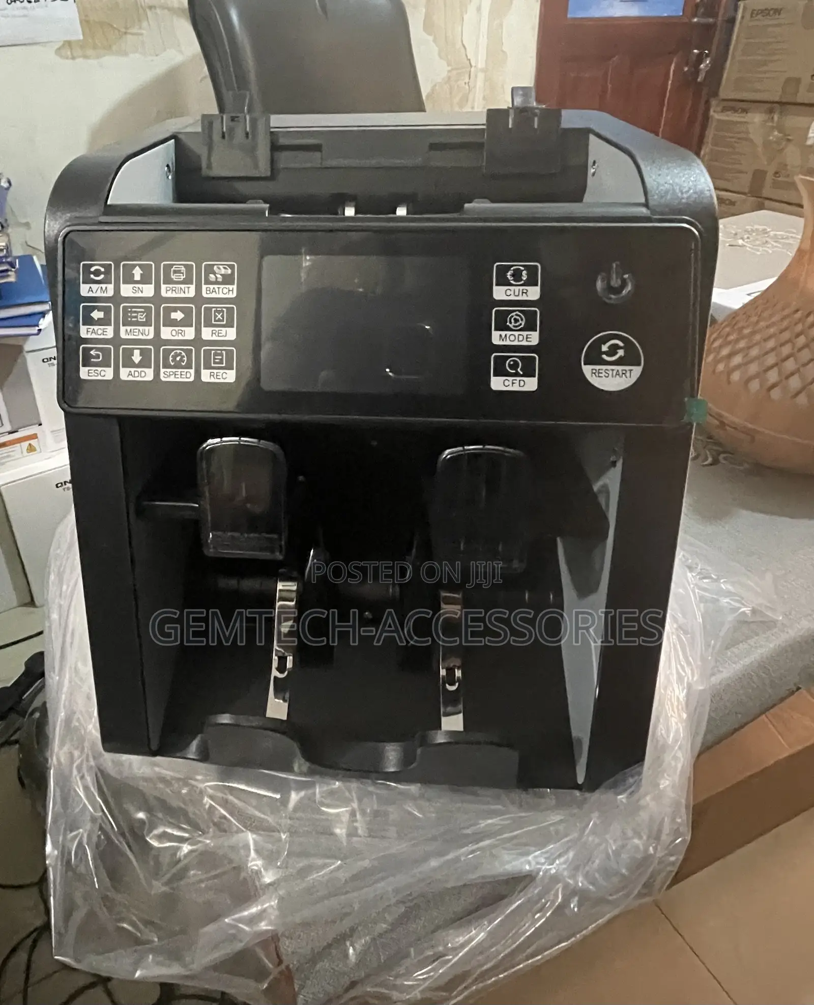 Al-950 Dual Cis Banknote Sorter Fit Mix Value Counterfeit Bill Counter