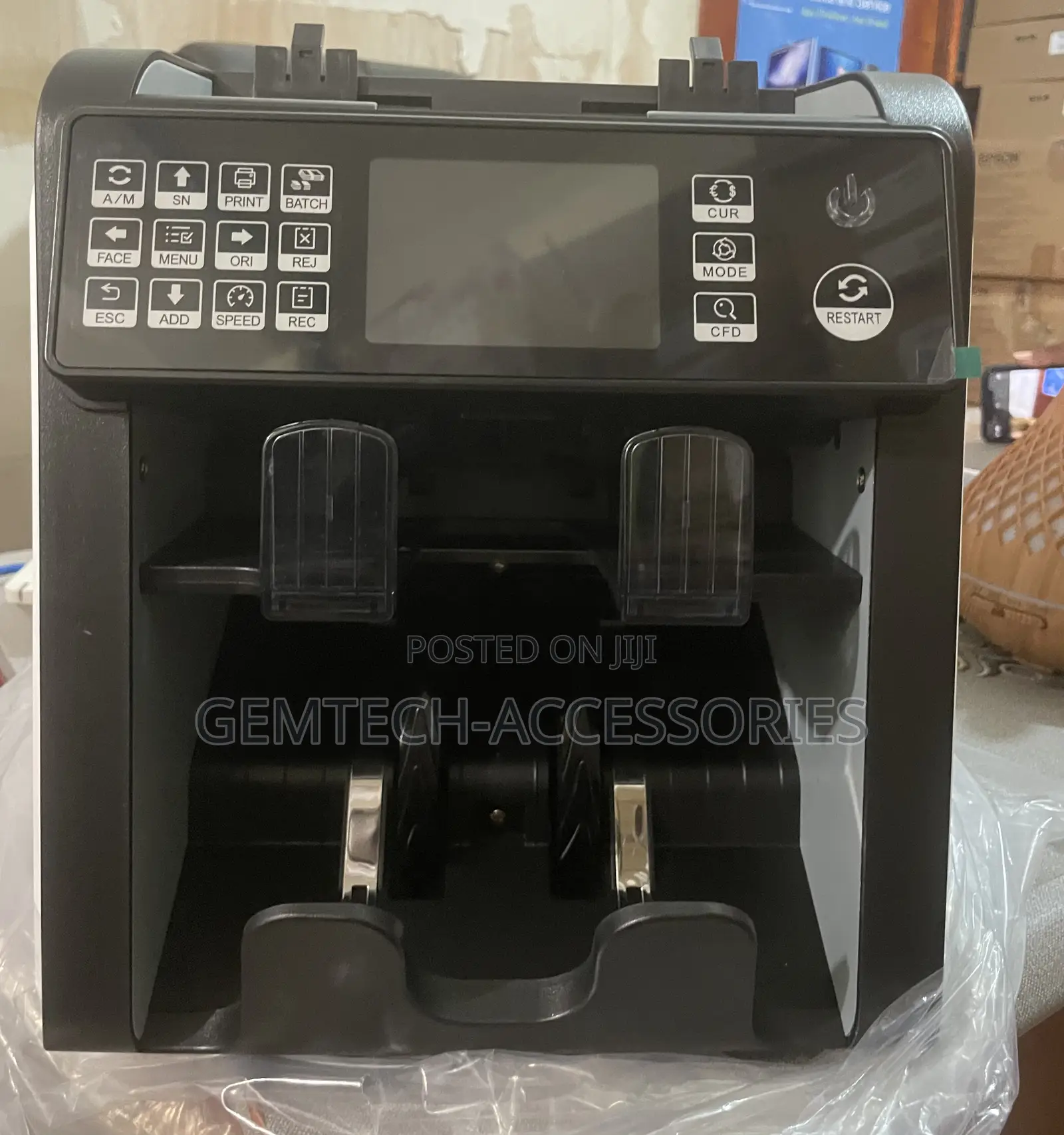 Al-950 Dual Cis Banknote Sorter Fit Mix Value Counterfeit Bill Counter