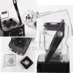 Professional Smoothie Blender, 2200w Commercial Soundproof Quiet Blend