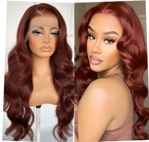 Frontal Reddish Brown Hair Wig