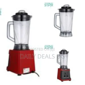 Winningstar 5 Litre High Speed Commercial Juicer Mixer Blender, Red