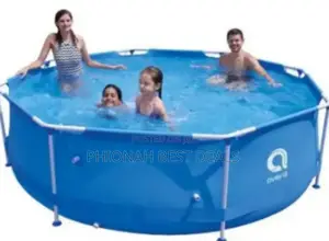 Large Round Metal Frame Pool 3m