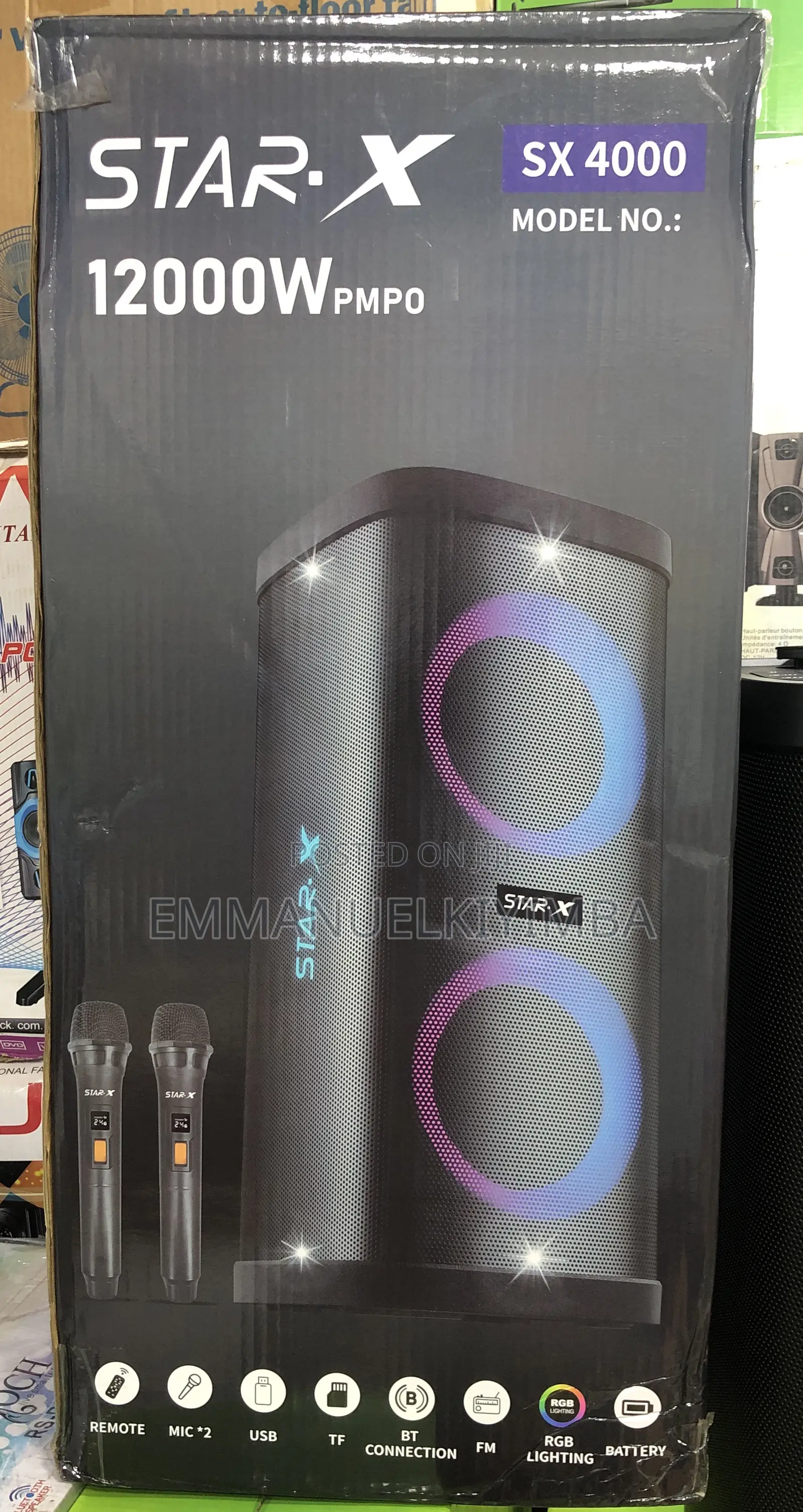 Rechargeable Speaker Star X