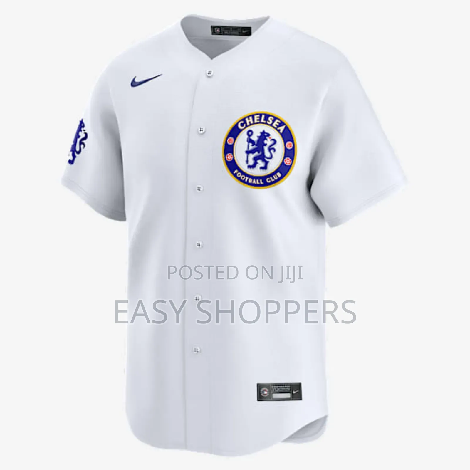 Chelsea 25/26 Biaseball Authentic Jersey in White.