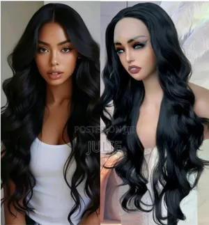 Black Bodywave Hair Wig 28 Inches