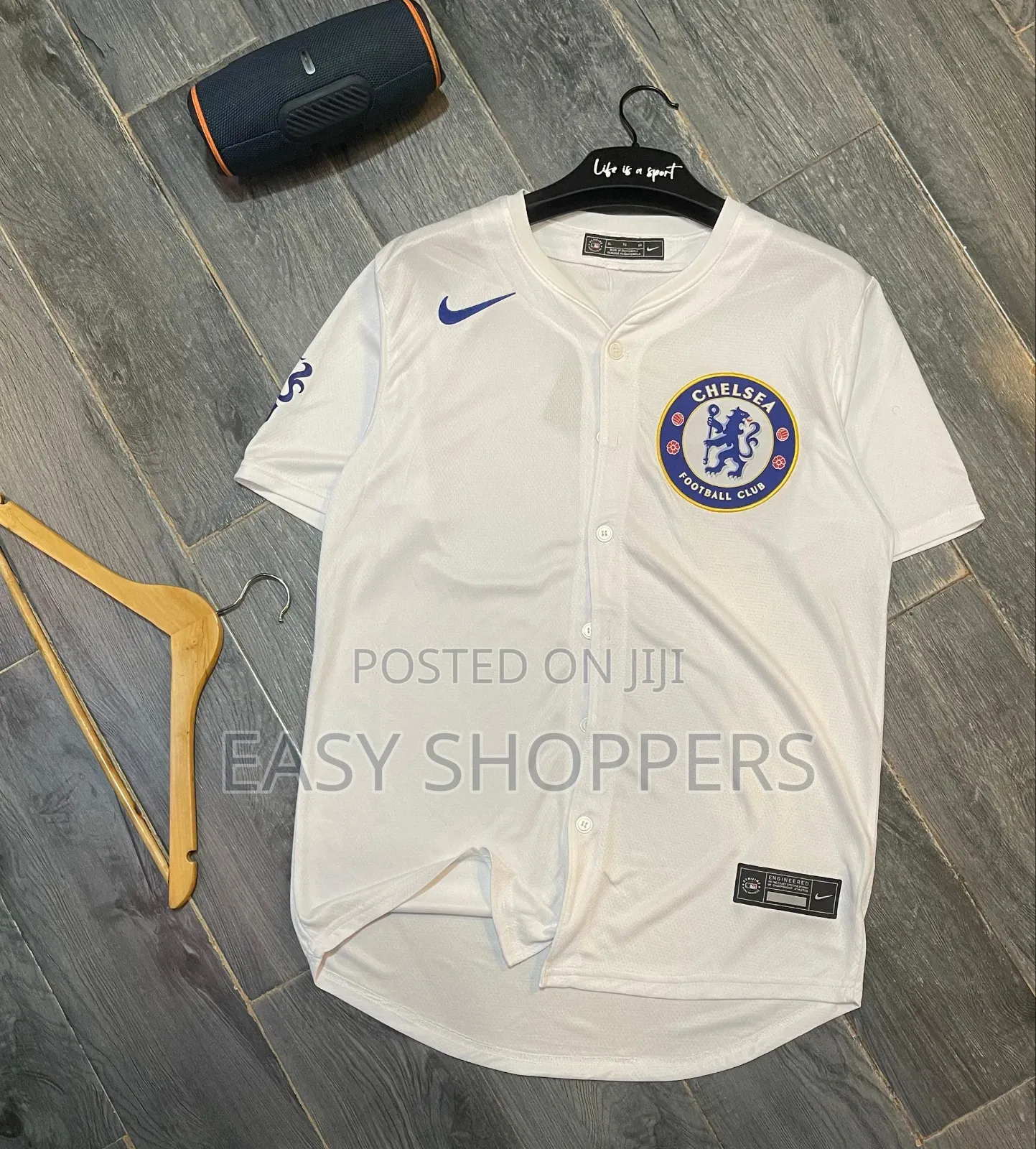 Chelsea 25/26 Biaseball Authentic Jersey in White.