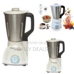 Cecomix 2.5l Stainless Steel Blender, Grinder, Processor - Silver