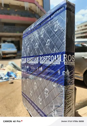 Mattress Rosefoam Premium High Density 6x6 By8 Inches