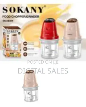 Sokany 700ml Meat Grinder Mincer Food Chopper Vegetable Grinder Multi-