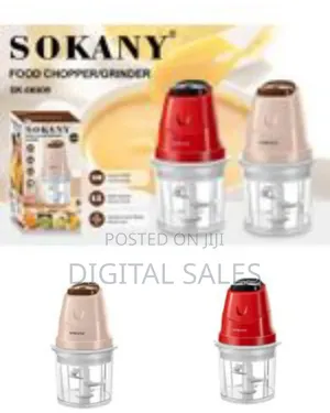 Sokany 700ml Meat Grinder Mincer Food Chopper Vegetable Grinder Multi-