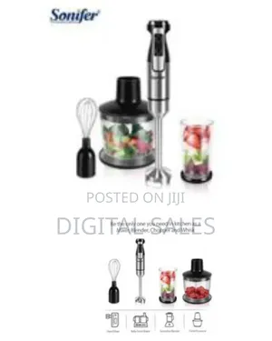 Sonifer Sf-8081 Professional Home Stainless Steel Fast Electric 3 in 1