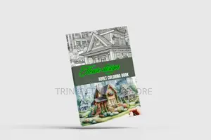 House Coloring Book for Adults and Teens.