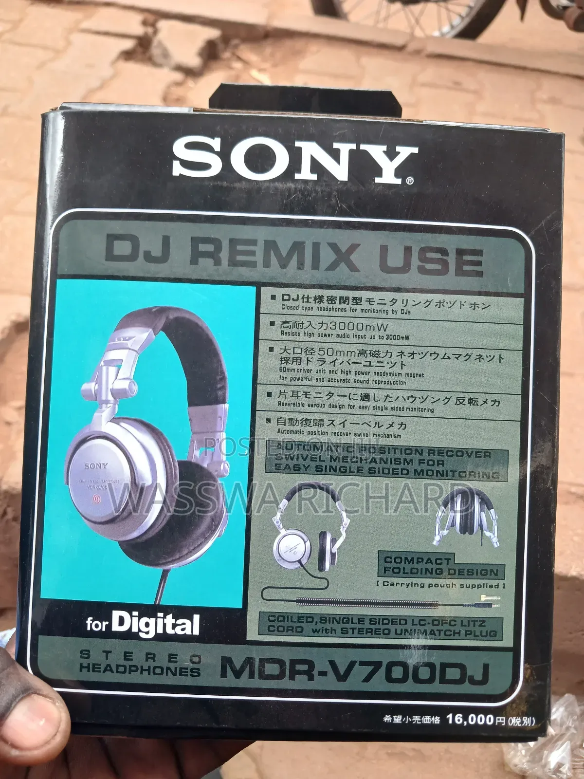 Sonny Headphones Mdr-v700dj