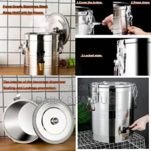 10l Stainless Steel Insulated Catering Urn Beverage Dispenser