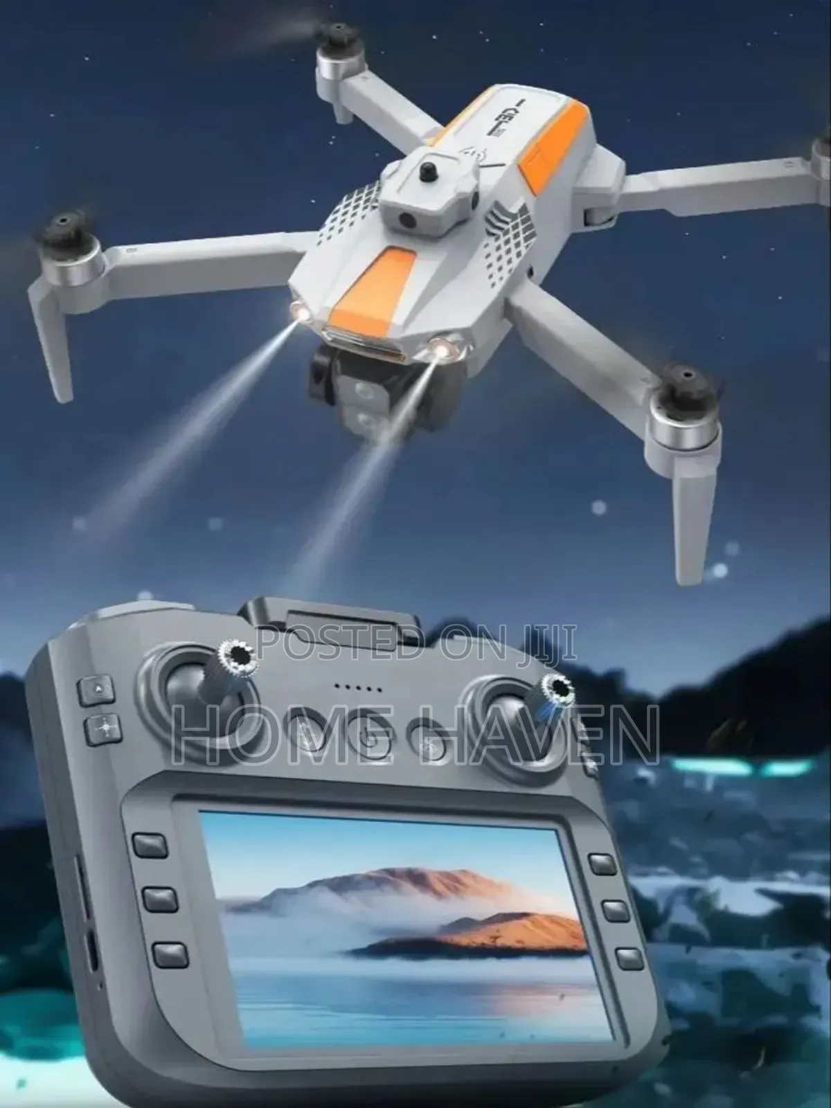 Lf669 Drone GPS With Screen Remote Controller