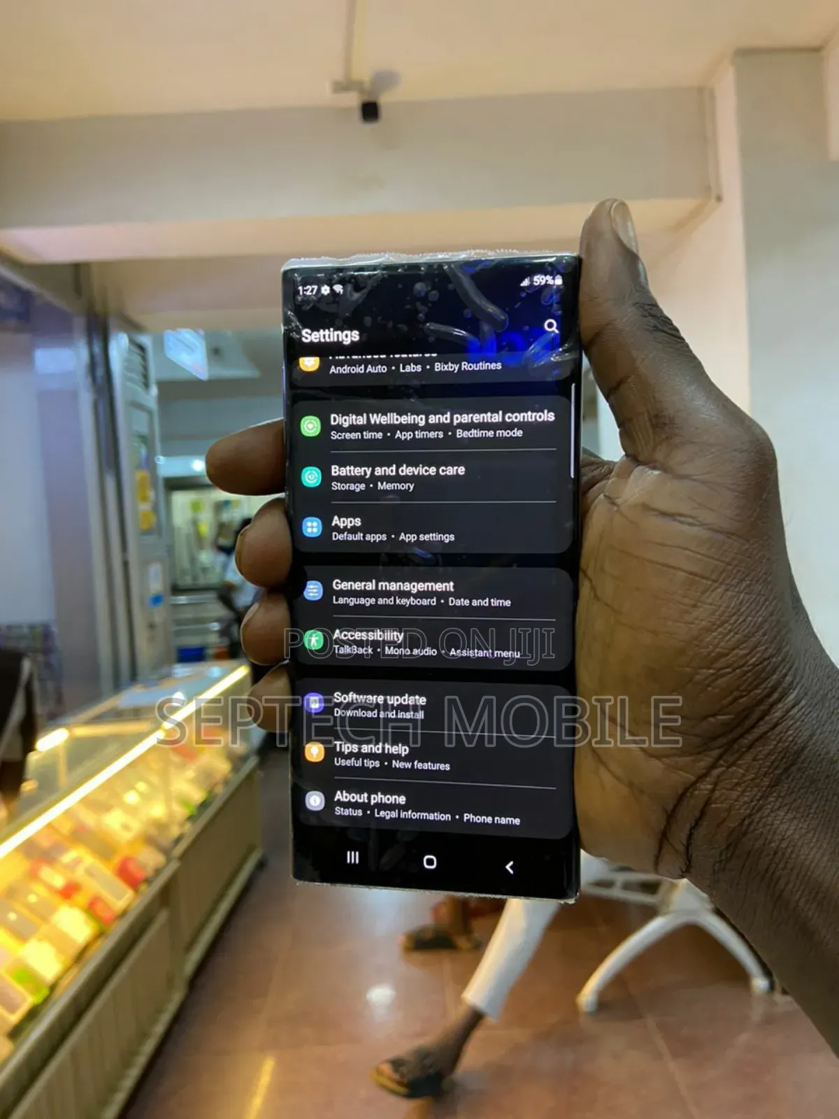 New Samsung Galaxy Note 10 5G 256 GB Gold