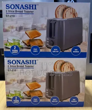 2 Slice Sonashi Bread Toaster _ White