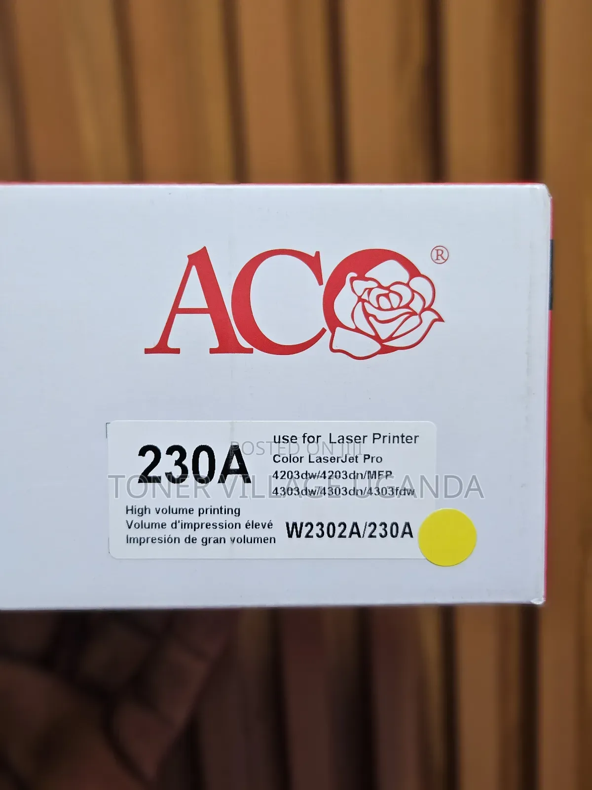 230a Toner Cartridge Yellow Set For Hp Laserjet Pro 4203, Mfp 4303