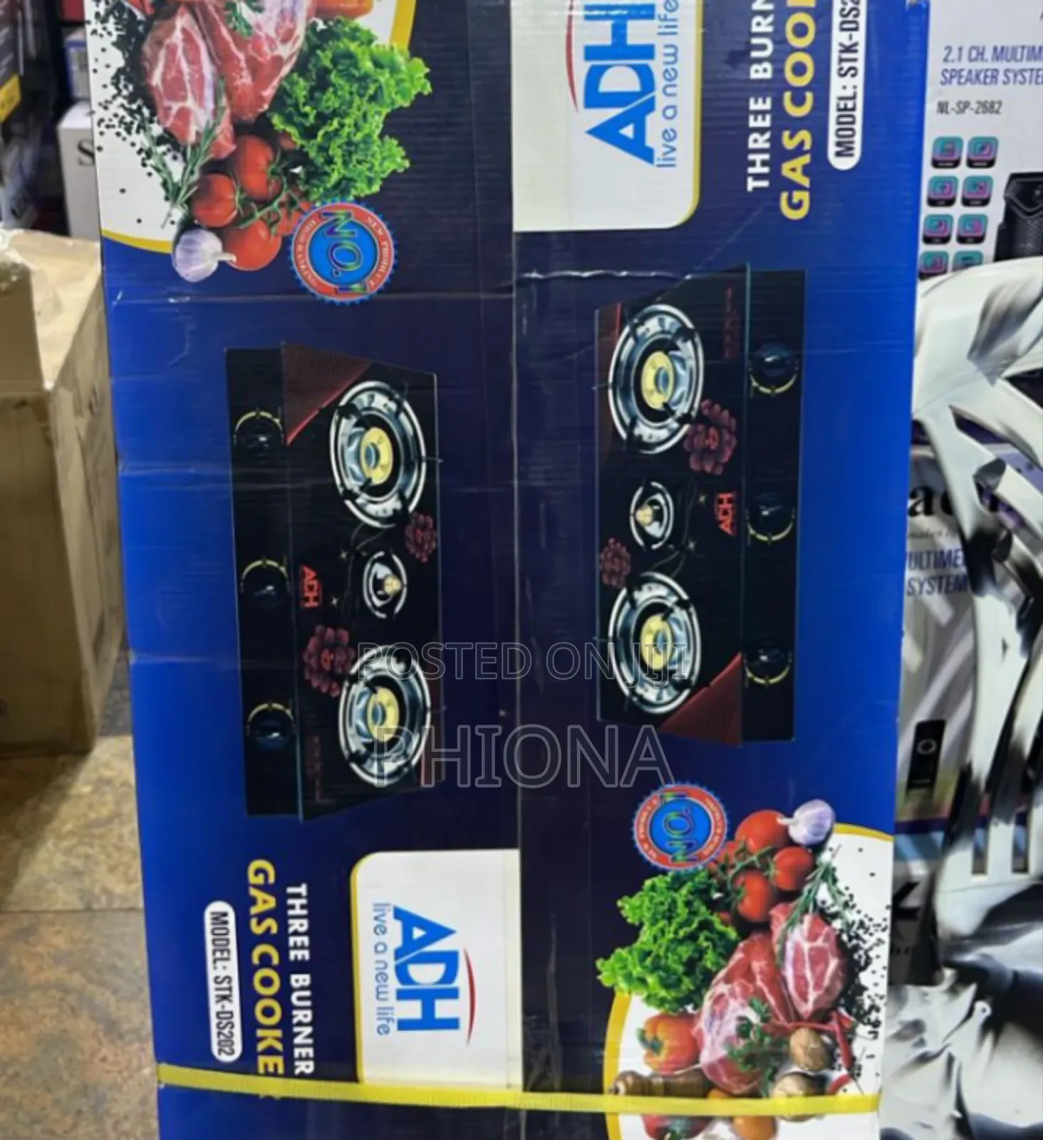 Adh Triple Gas Burner