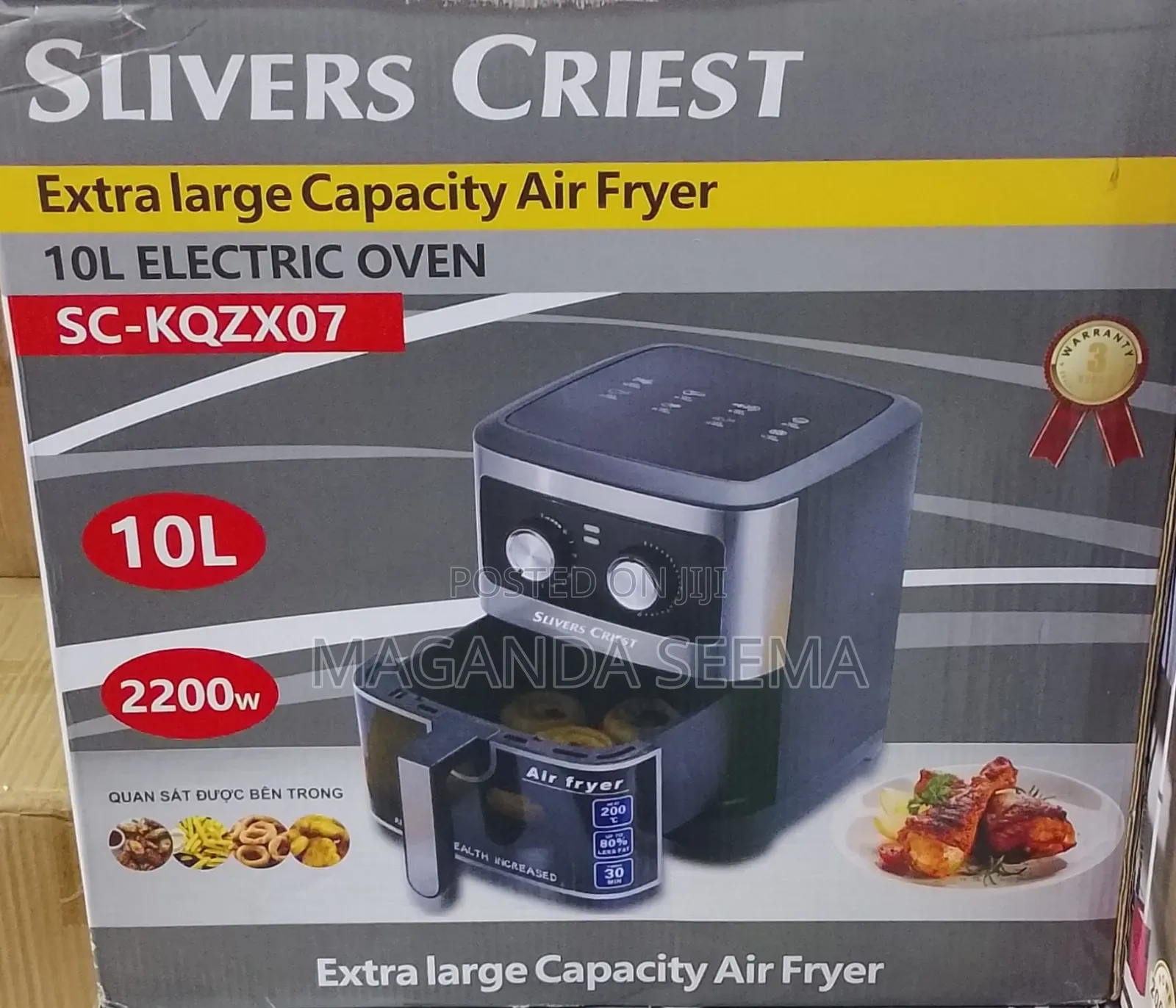 Silver Criest Air Fryer