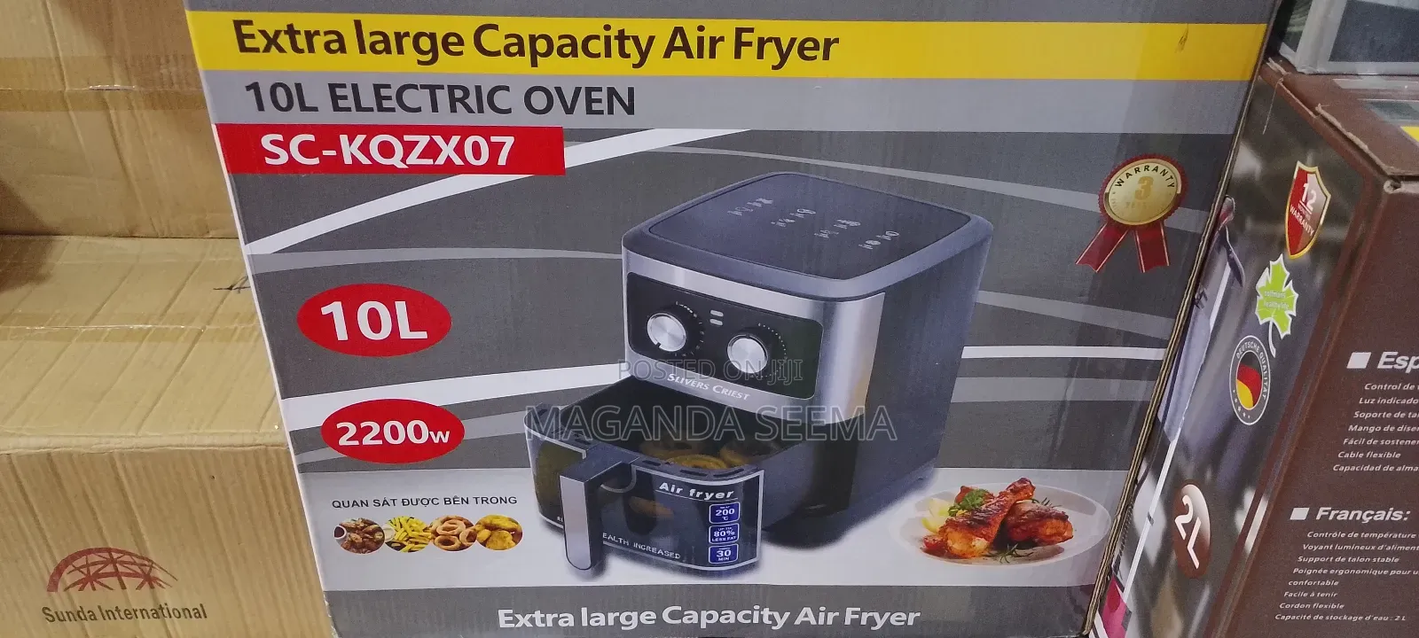 Silver Criest Air Fryer
