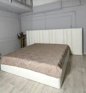 White Bed With Extension
