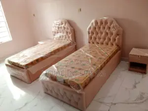 Twin Bed in Brown Color