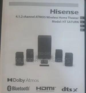 Hisense 4.1.2 Channel Dolby Atmos Bluetooth Wireless Hometheater