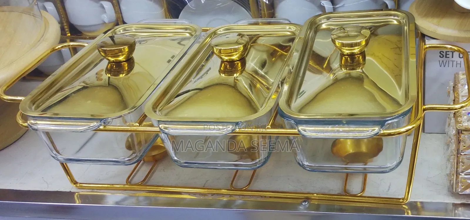 Glass Food Warmer