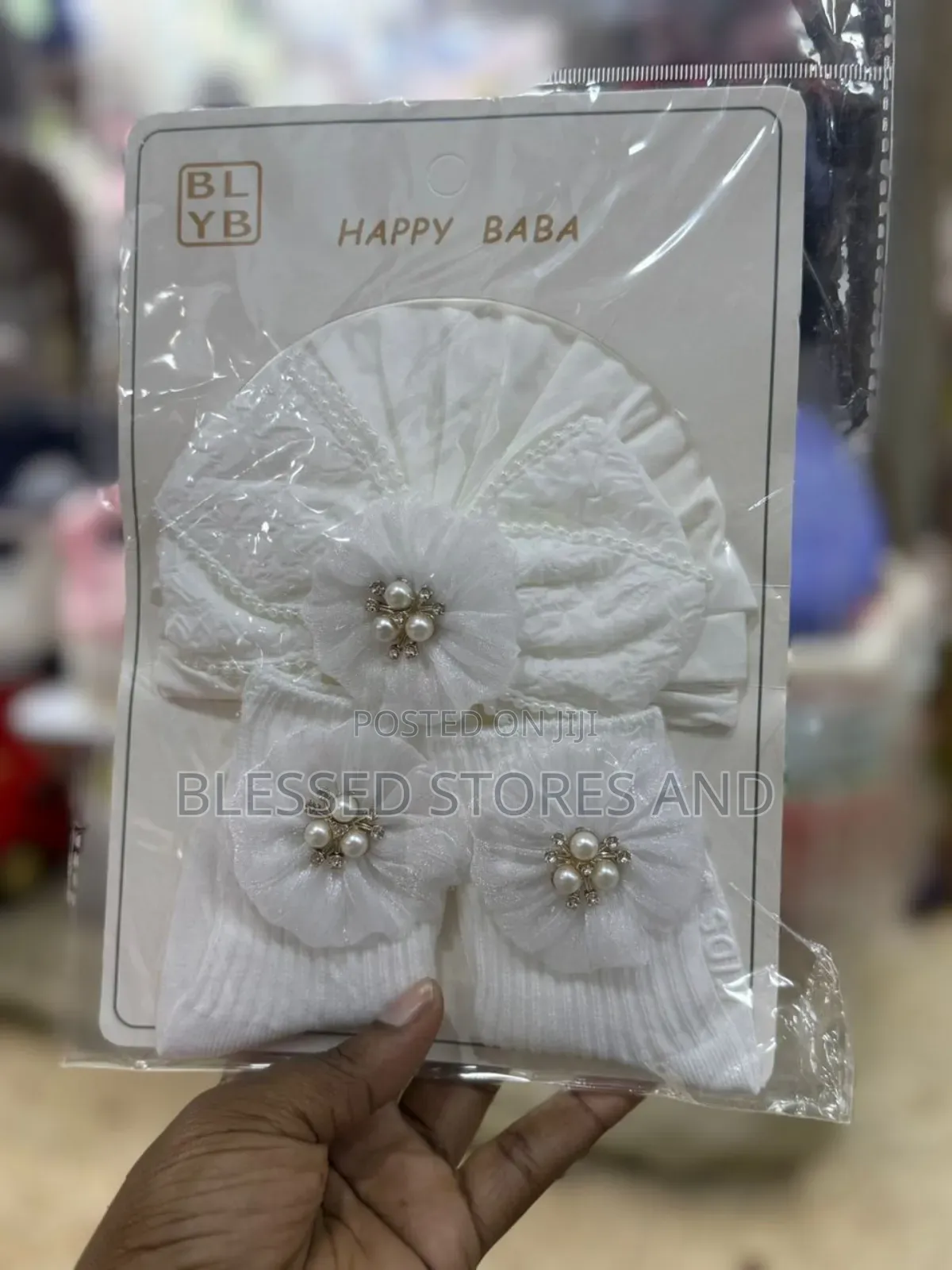 Baby Head Bows and Socks