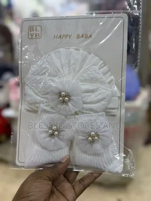 Baby Head Bows and Socks
