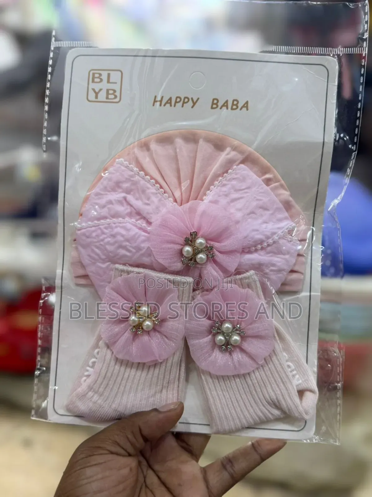 Baby Head Bows and Socks