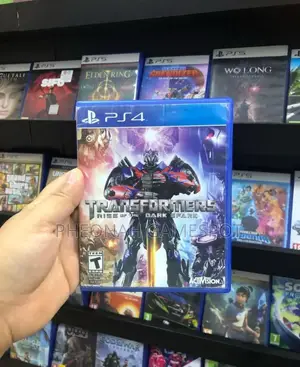 Transformers Rise of the Dark Spark Game Cd for Ps4