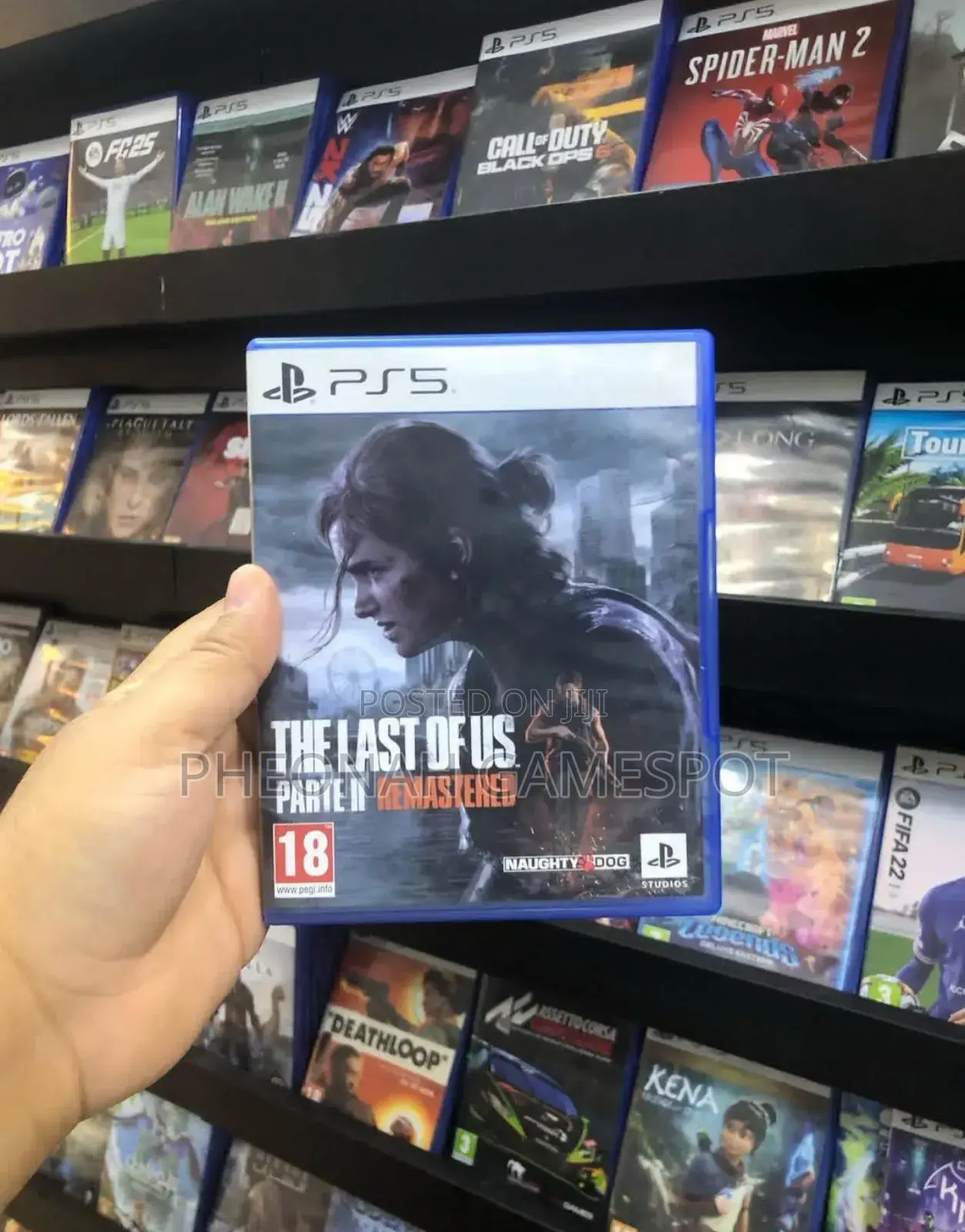 The Last of Us Part 2 Remastered Game Cd for Ps5