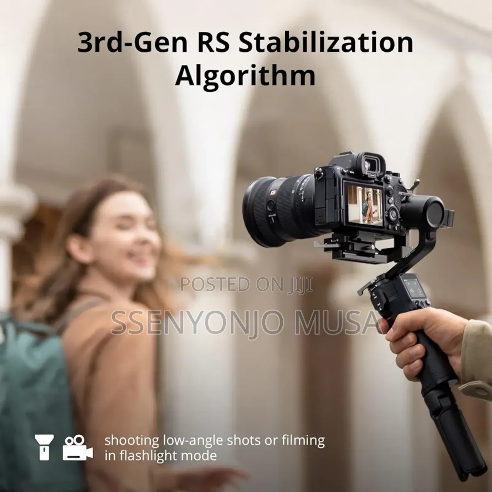 Dji Rs 3 Mini 3-Axis Gimbal Stabilizer for Cameras
