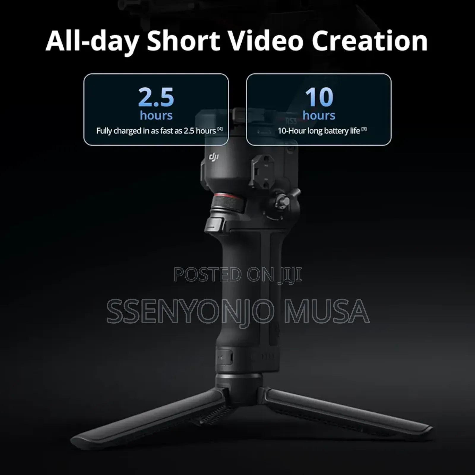 Dji Rs 3 Mini 3-Axis Gimbal Stabilizer for Cameras