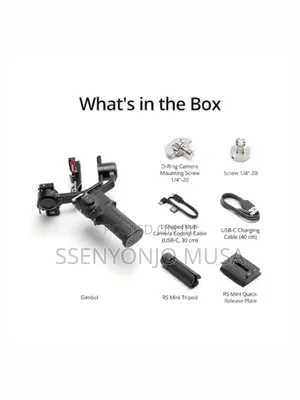 Dji Rs 3 Mini 3-Axis Gimbal Stabilizer for Cameras