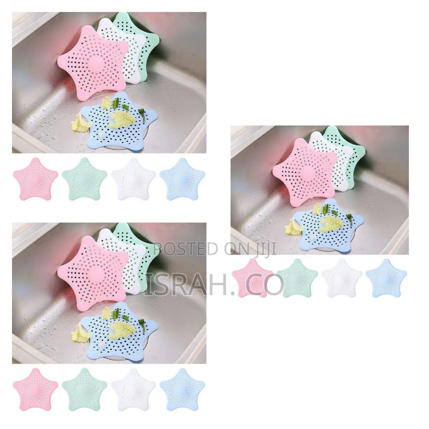 Silicon Star Shaped Filters/ Drainers