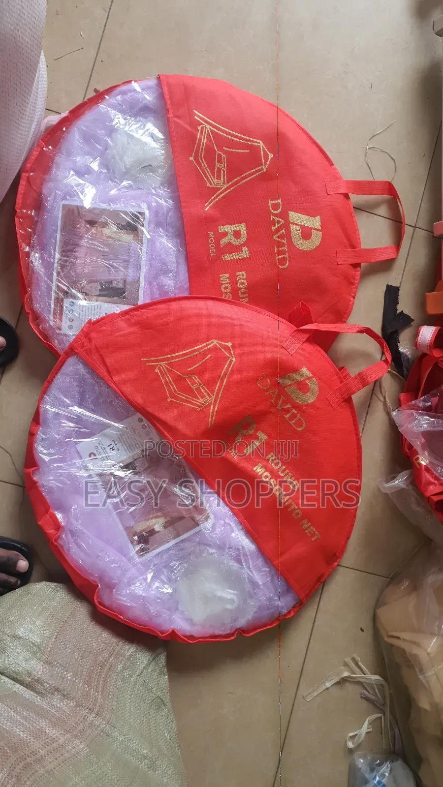 Round Hanging Mosquito Net Fits 4*6 5*6