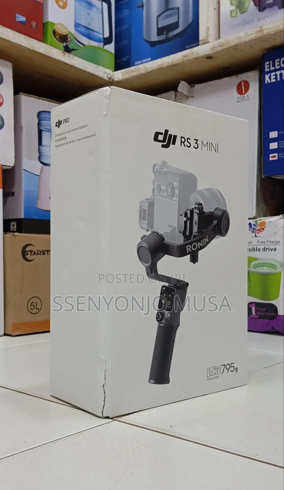 Dji Rs 3 Mini 3-Axis Gimbal Stabilizer for Cameras