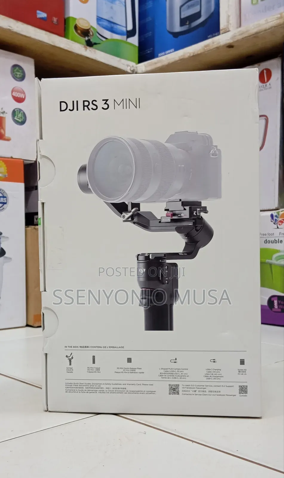 Dji Rs 3 Mini 3-Axis Gimbal Stabilizer for Cameras