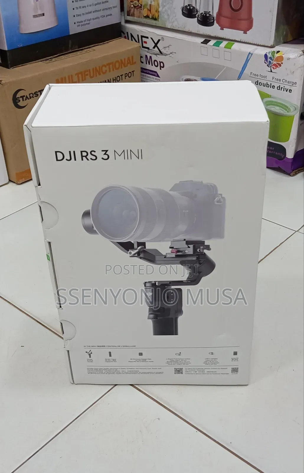 Dji Rs 3 Mini 3-Axis Gimbal Stabilizer for Cameras